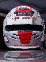Nick's helmet
