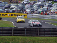 Knickerbrook chicane. Race 1