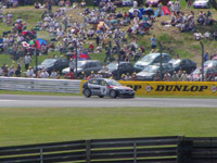 large crowd for the first race
