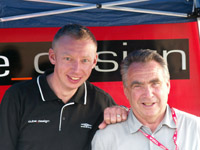 Nick with father Doug