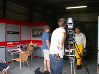 being filmed!