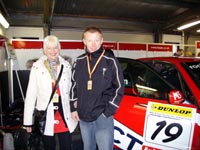 with mum Maureen